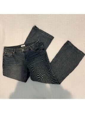pacsun low rise bootcut jeans faded blue size 30